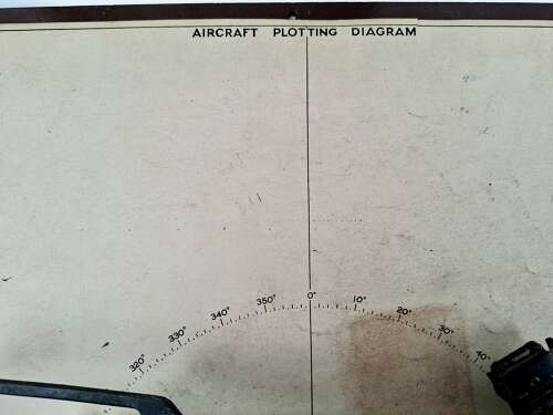 RAF navigator chartboard type D with bag