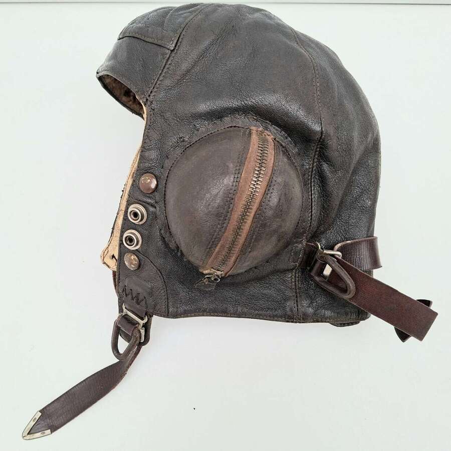 RAF b type flying helmet
