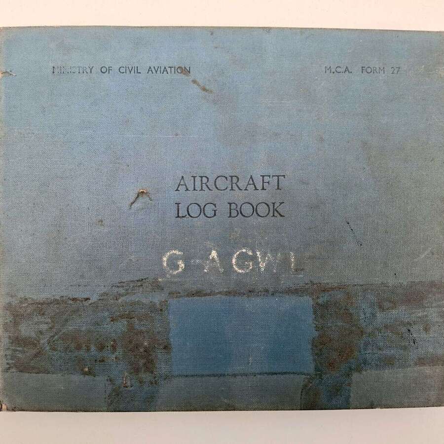 Avro Lancastrian log book Berlin airlift