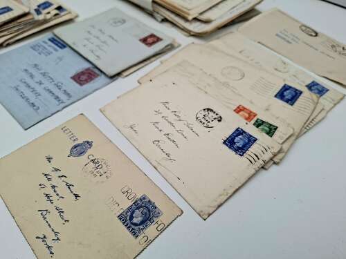 WW2 RAF letters home KIA