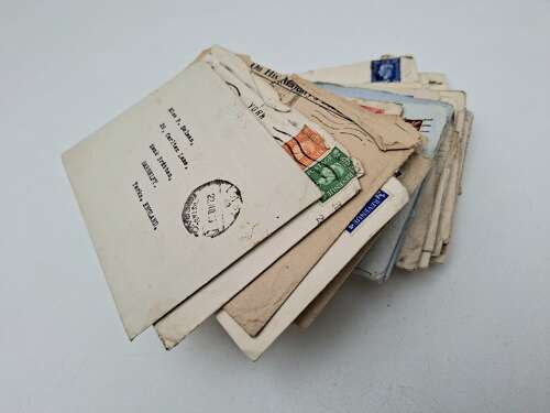 WW2 RAF letters home KIA