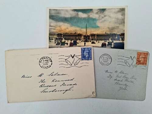 WW2 RAF letters home KIA