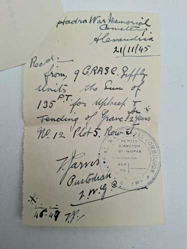 WW2 RAF letters home KIA
