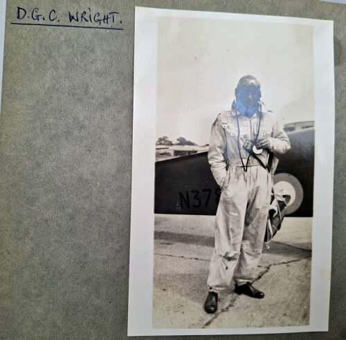 RAF Hendon Log Book and flying circus album grouping
