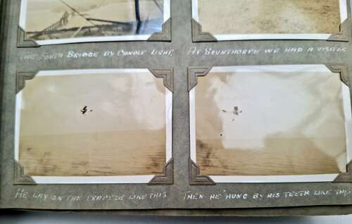 RAF Hendon Log Book and flying circus album grouping