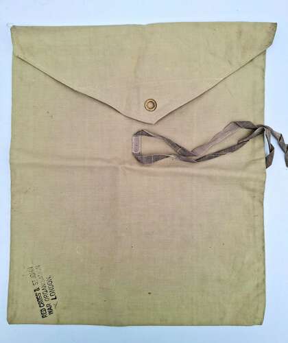 POW red cross effects bag