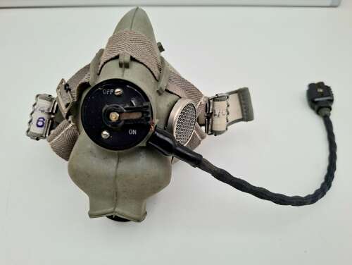 RAF oxygen mask, boxed