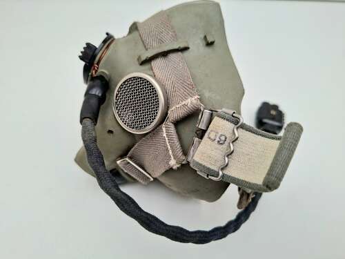 RAF oxygen mask, boxed