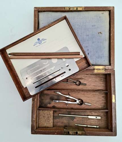 RAF navigator pencil box