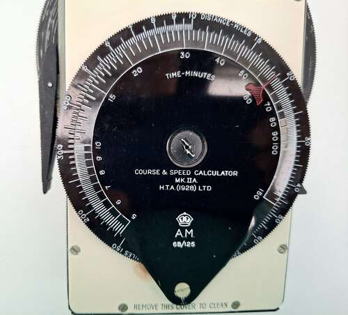 RAF course and speed calculator boxed
