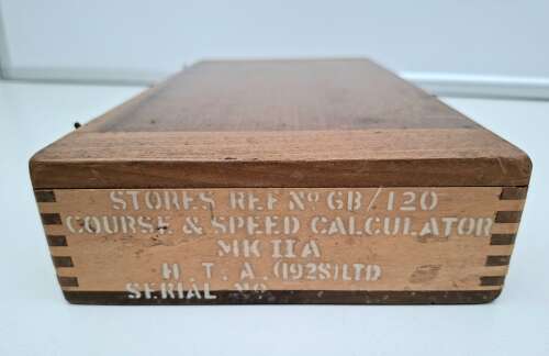 RAF course and speed calculator boxed