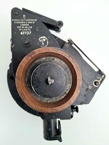 RAF MkVIII bubble sextant in wooden case